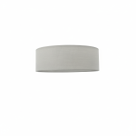 D'Lite Lunelle Luce da soffitto 30cm Tessuto Grigio | Adatto Per 1x E27 