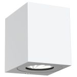 Nordlux Canto Kubi 2 Luce Da Parete Aluminium Bianca Up & Down - 10.6W 500lm - 830 Luce Calda -  | IP44