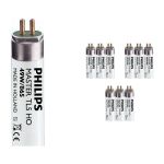 Confezione Multipack 10x Philips MASTER TL5 HO 49W - 865 Luce del Giorno | 145cm