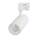 Noxion Luce A Binario LED 3 Fasi Ecowhite Aluminium Bianca 30W 3210lm 36D - 840 Bianco Freddo | UGR <19