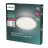 Philips LED Luce da soffitto Wincel Bianca 40W 4300lm - 865 Luce Del Giorno | Dimmerabile - Telecomando