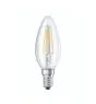 Osram Classic LED E14 Candela Filamento Chiara 4.8W 470lm - 827 Bianco Molto Caldo | Dimmerabile - Sostitutiva 40W
