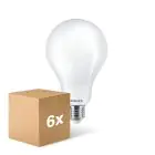 Confezione Multipack 6x Philips Corepro LED Bulbo E27 Pera Ghiaccio 23W 3452lm - 840 Bianco Freddo | Sostitutiva 200W
